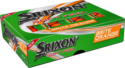 Srixon Soft Feel Series Golf Balls - White - 2022