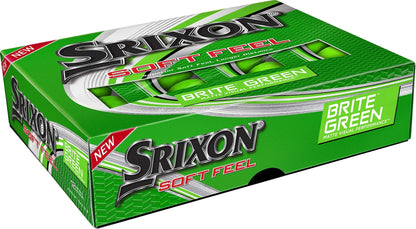 Srixon Soft Feel Series Golf Balls - White - 2022