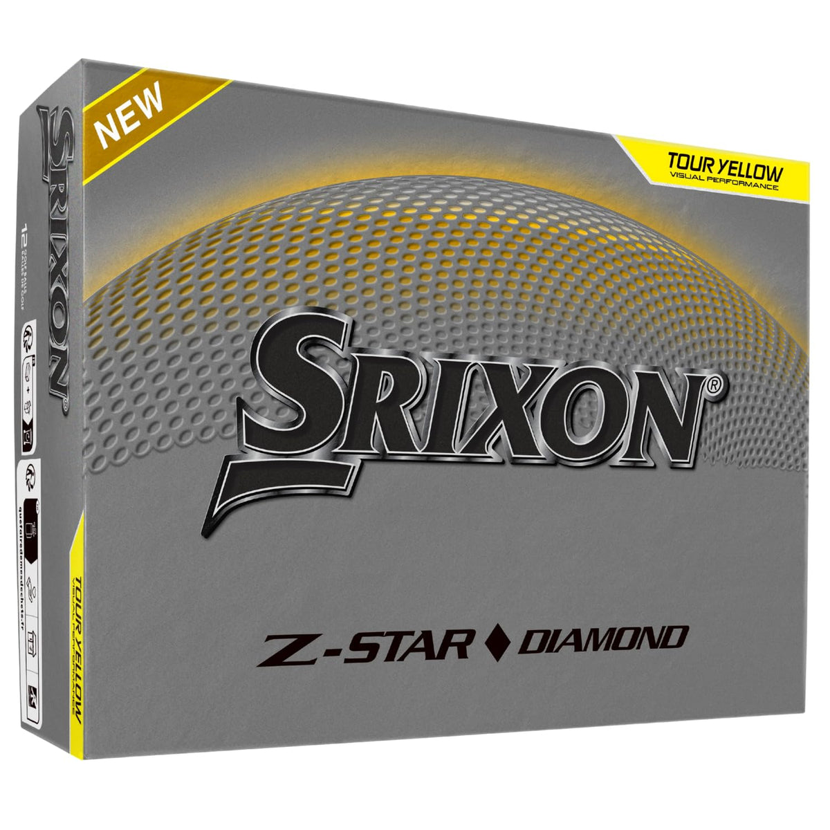 Srixon Z - Star Diamond Golf Balls - Tour Yellow - 