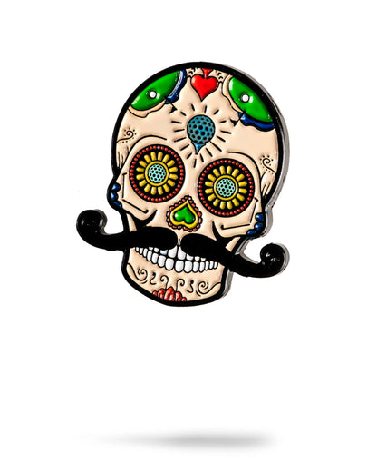 Sugar Skull Ball Marker - Pins and Aces