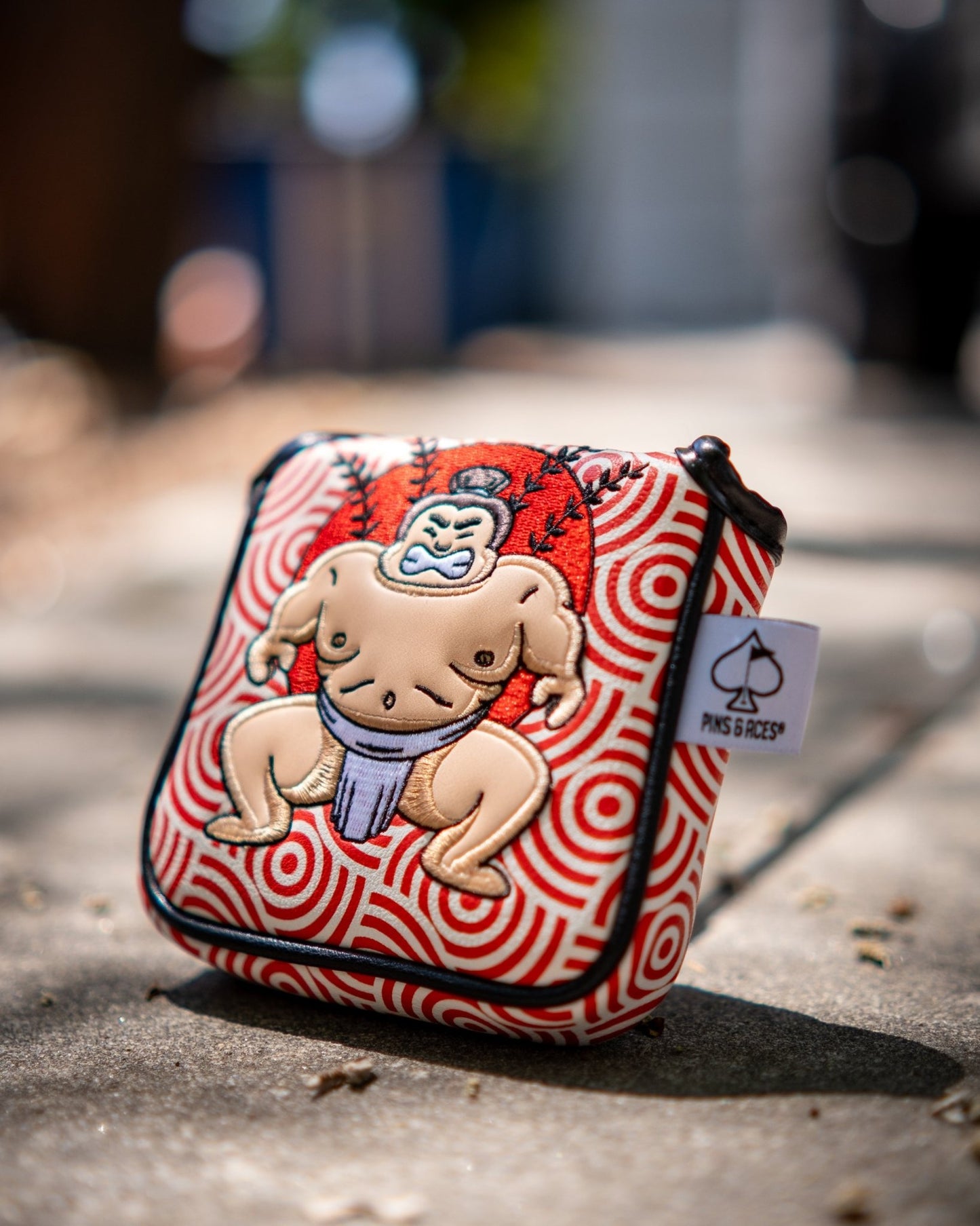 Sumo - Mallet Putter Cover - Pins and Aces