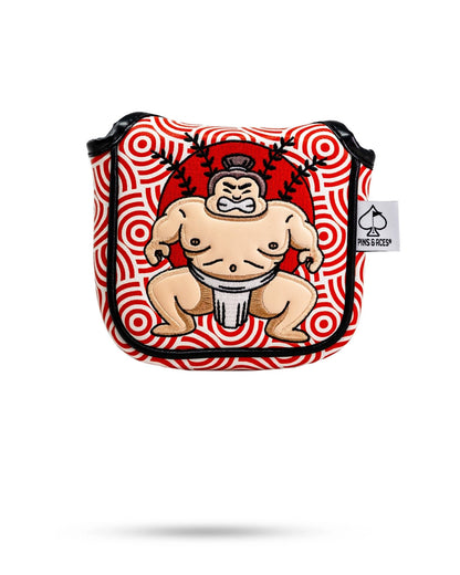 Sumo - Mallet Putter Cover - Pins and Aces