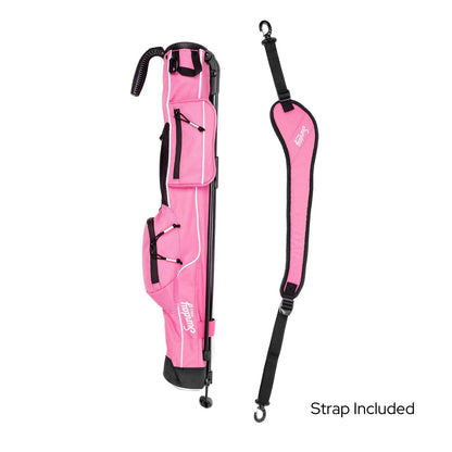 Sunday Golf - Lightweight Sunday Golf Bag with Strap and Stand - Blue - 