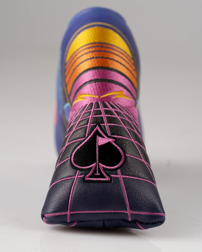 Synthwave - Blade Putter Cover - Pins and Aces
