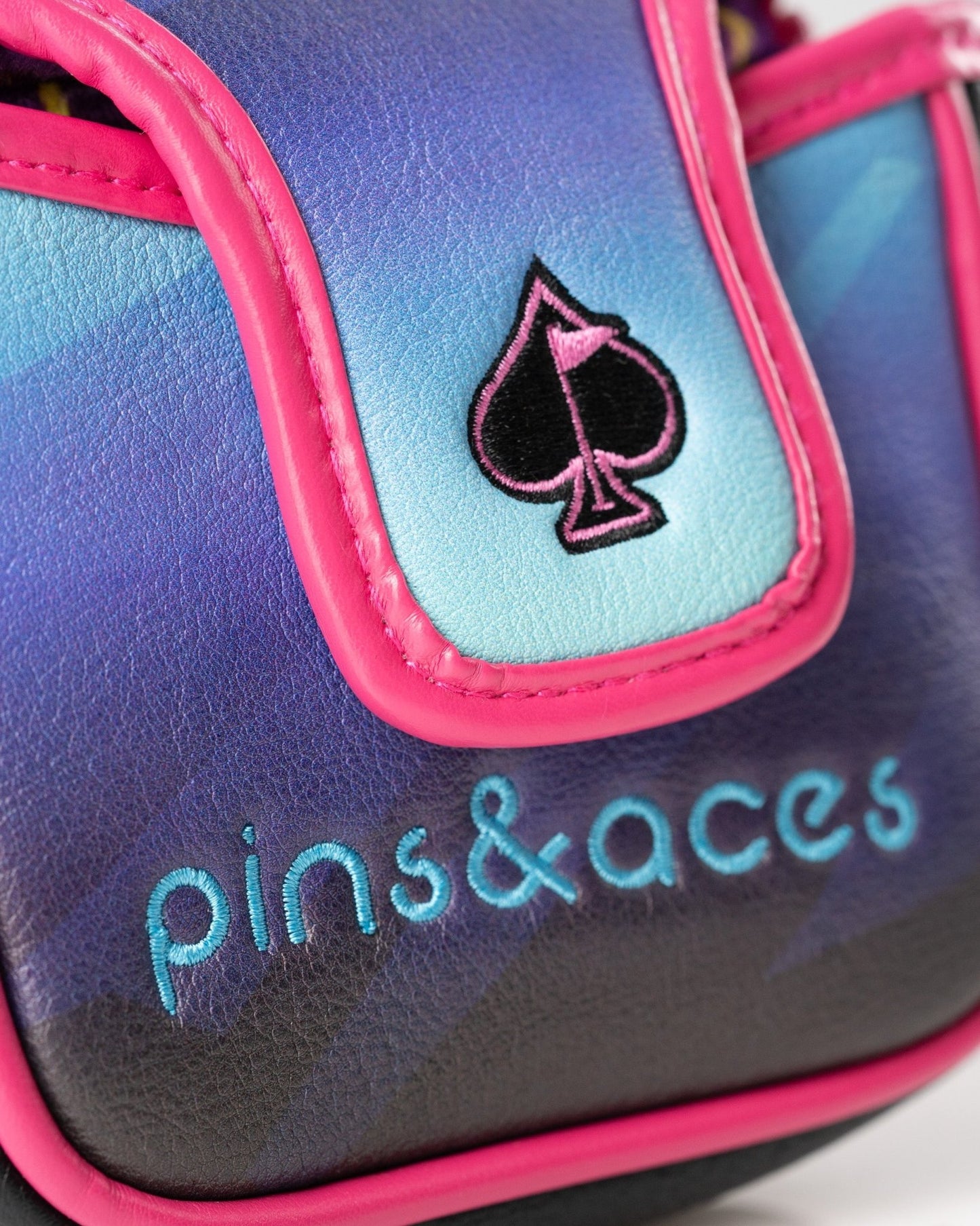 Synthwave - Mallet Putter Cover - Pins and Aces