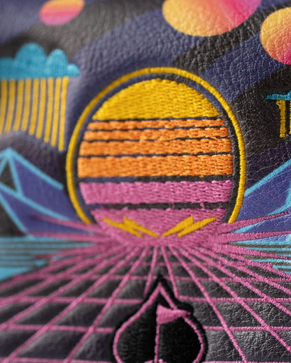 Synthwave - Mallet Putter Cover - Pins and Aces
