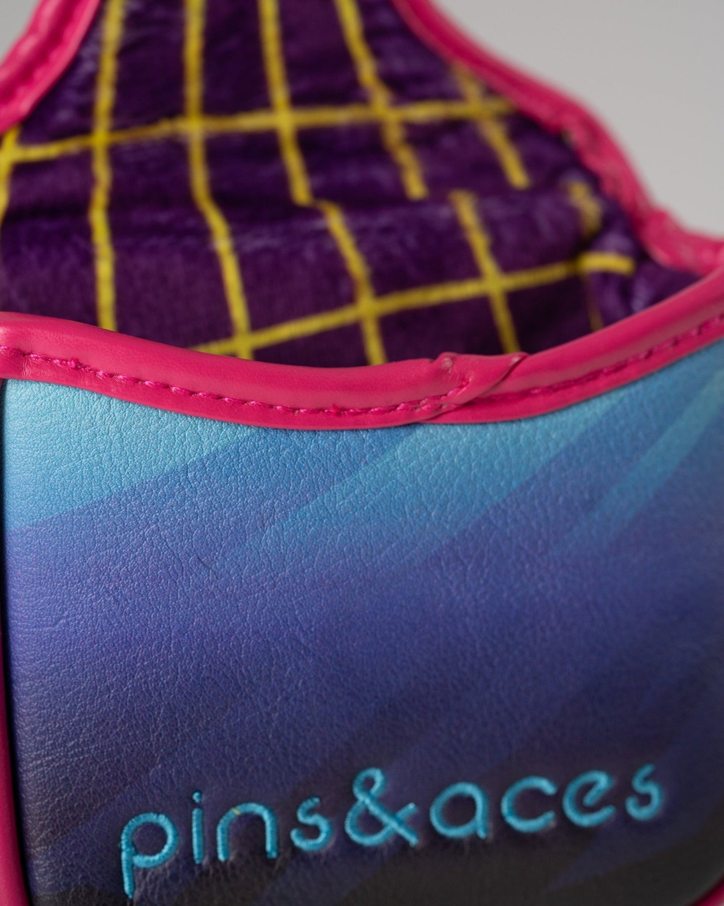 Synthwave - Mallet Putter Cover - Pins and Aces