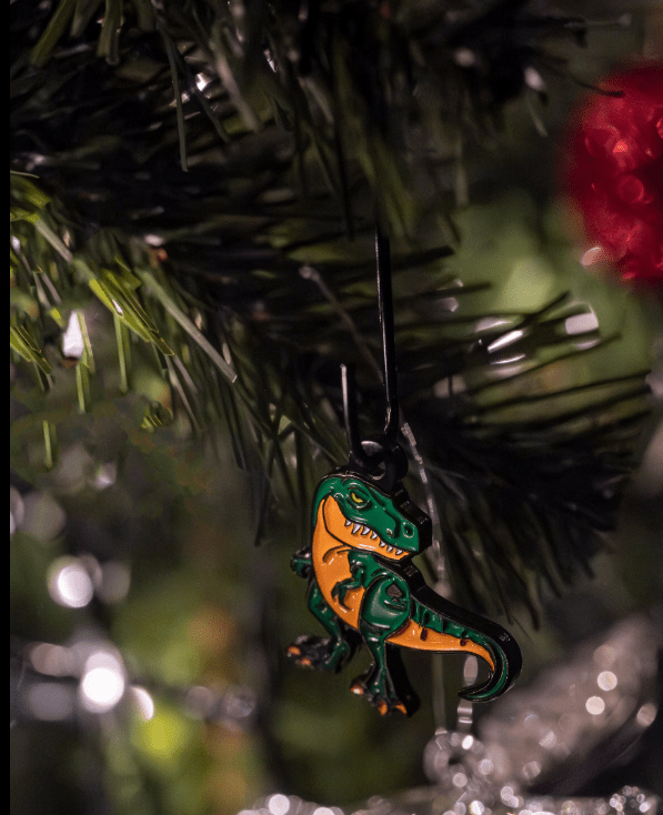 T - Rex Ornament - Pins and Aces