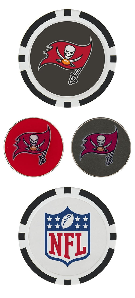 Tampa Bay Buccaneers Ball Marker Set |Team Effort - Team Effort