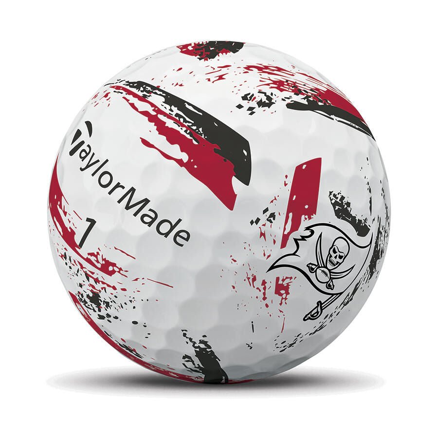 Tampa Bay Buccaneers SpeedSoft Ink Golf Balls - TaylorMade Team