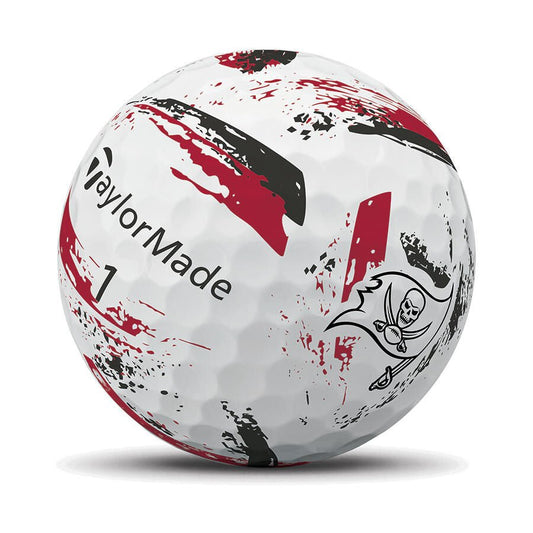 Tampa Bay Buccaneers SpeedSoft Ink Golf Balls - TaylorMade Team