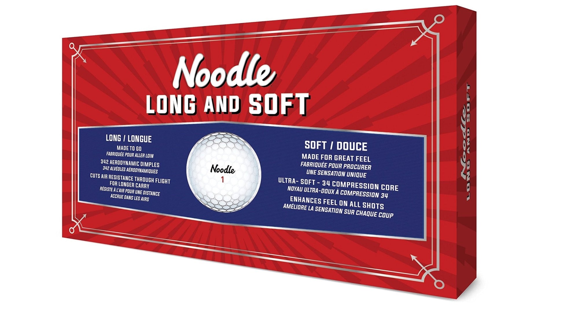 TaylorMade 2018 Noodle Long & Soft Golf Balls - TaylorMade