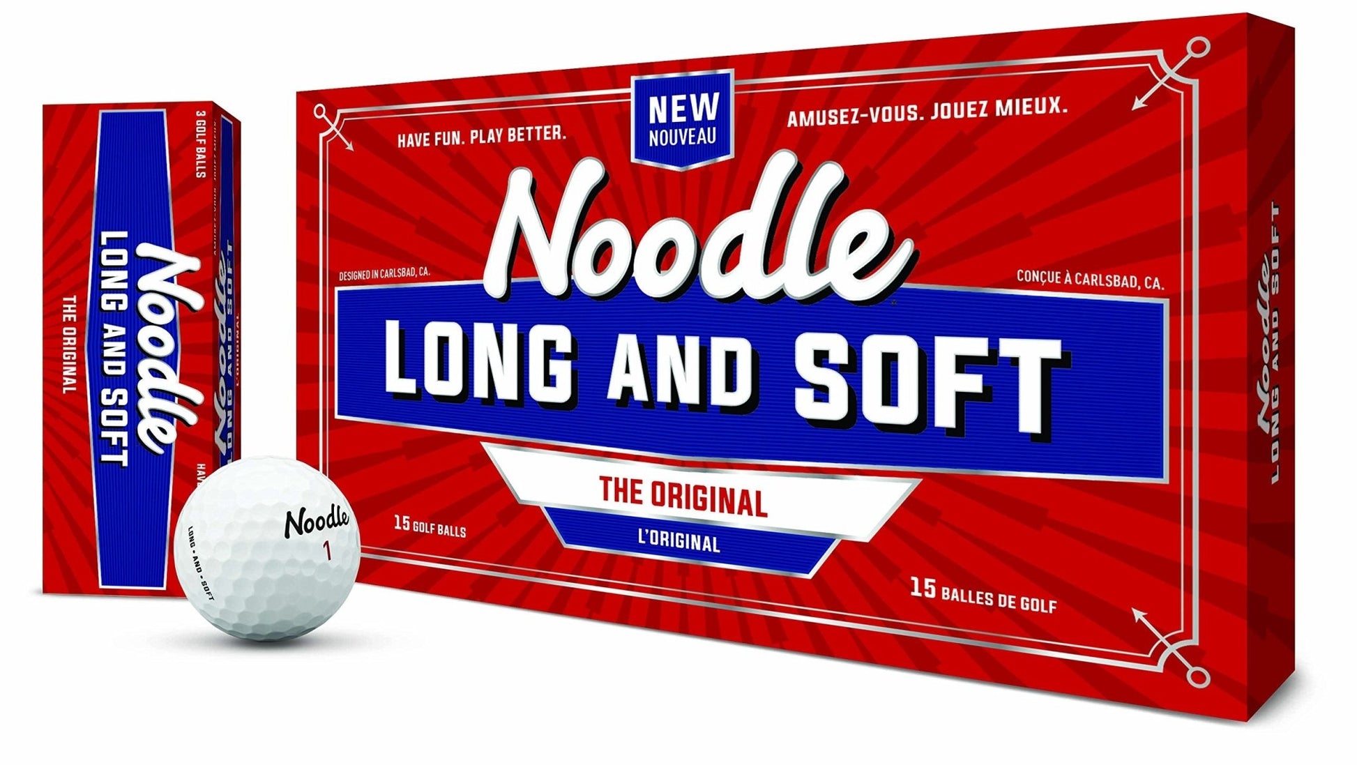 TaylorMade 2018 Noodle Long & Soft Golf Balls - TaylorMade