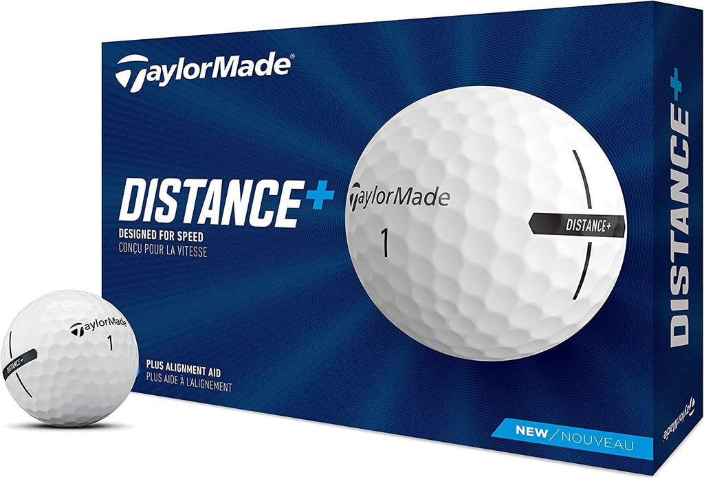 Taylormade Distance+ Golf Balls - White - Distance+ Golf Balls