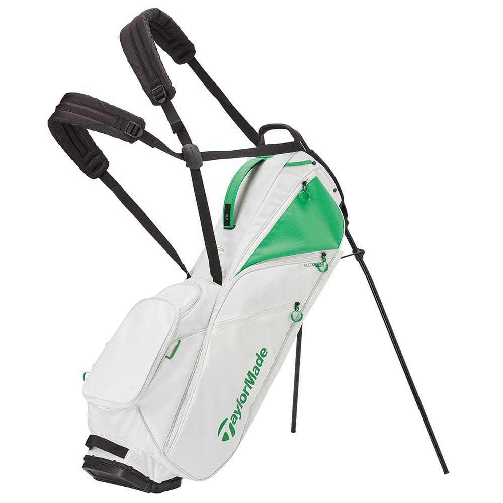 Taylormade Flextech Lite Stand Bag - White/Green - 