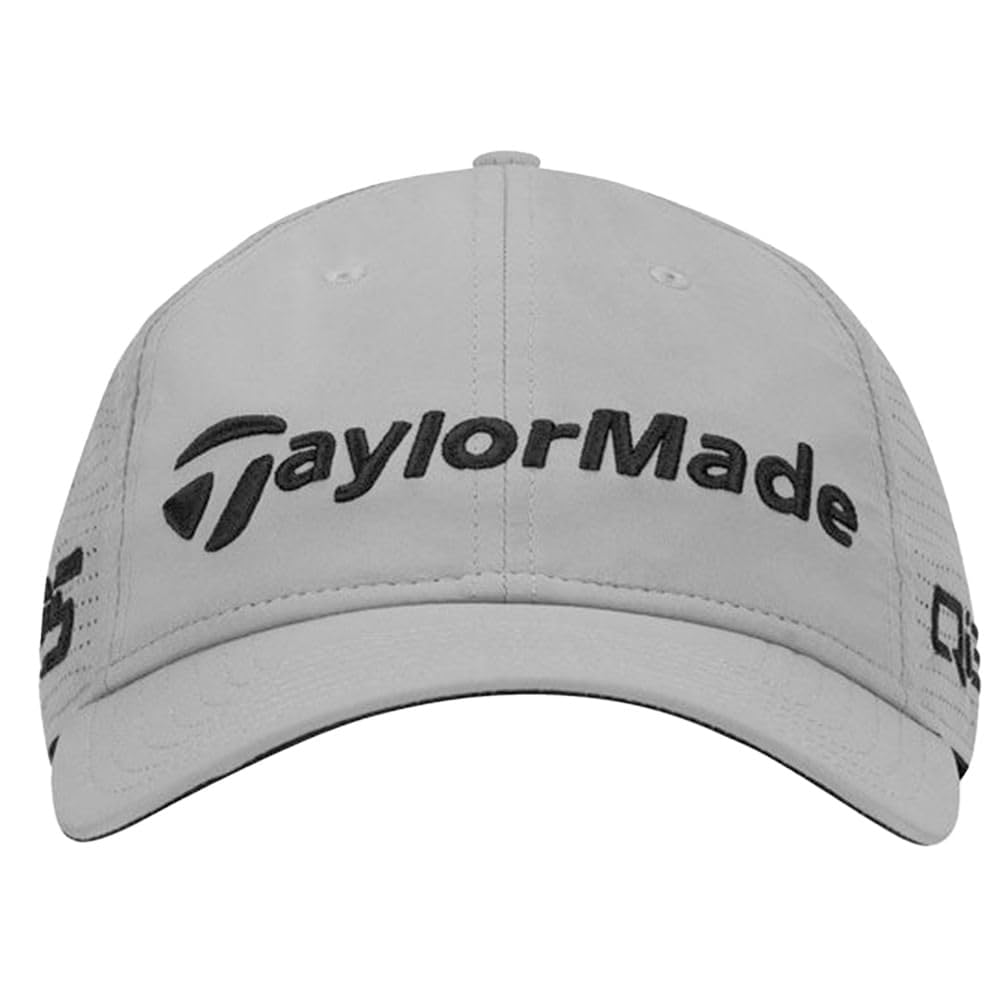TaylorMade Golf 2025 Tour Litetech Hat White - One Size - Black