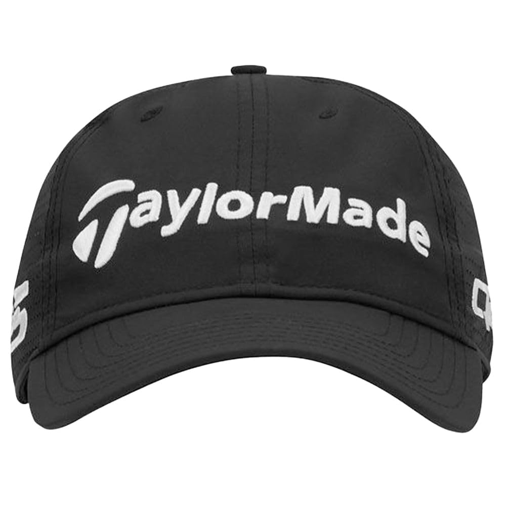 TaylorMade Golf 2025 Tour Litetech Hat White - One Size - Black