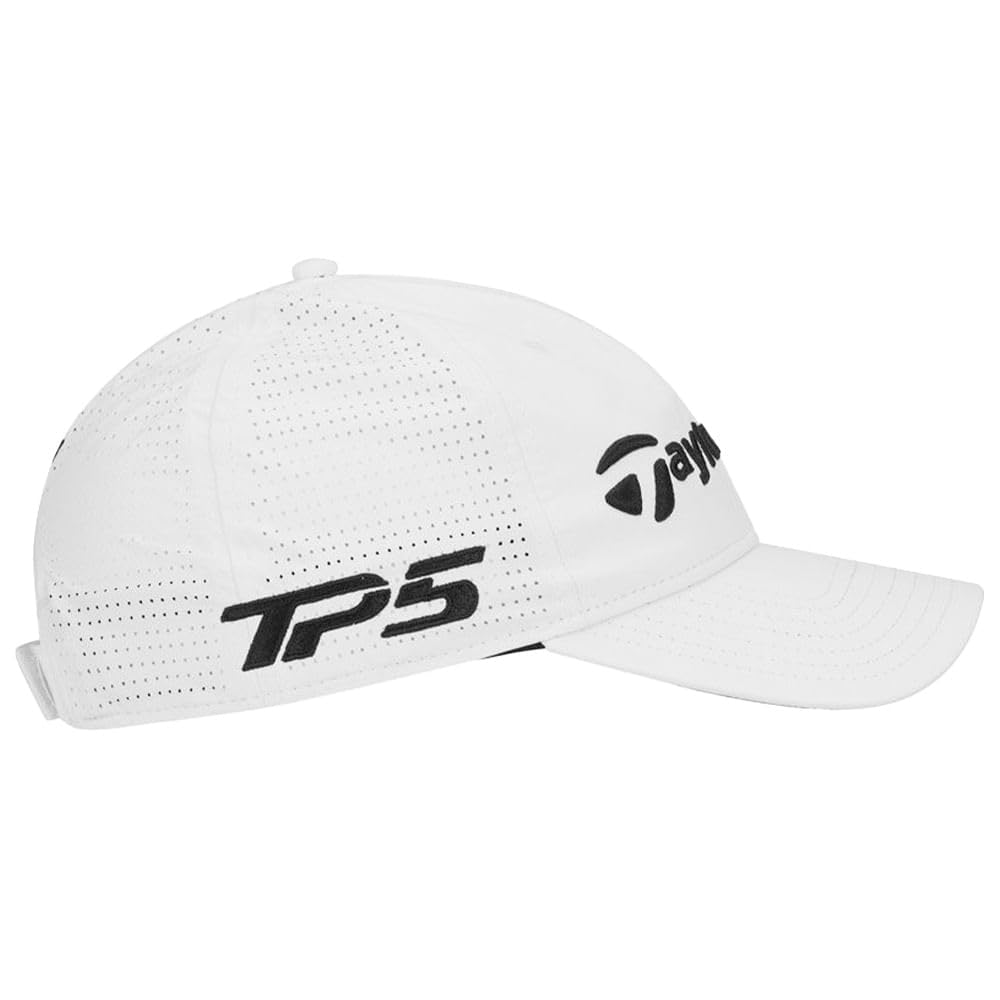 TaylorMade Golf 2025 Tour Litetech Hat White - One Size - Black