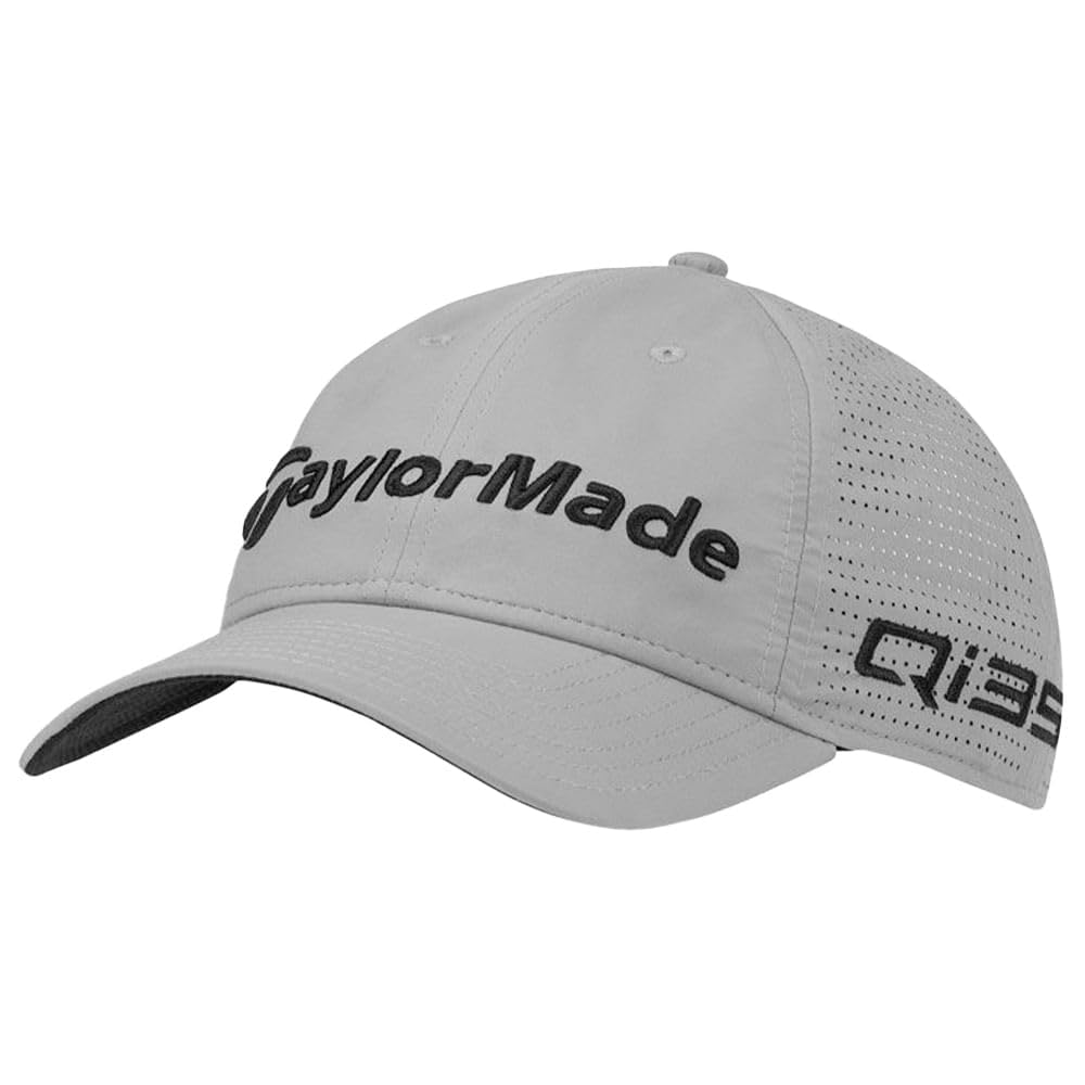 TaylorMade Golf 2025 Tour Litetech Hat White - One Size - Grey