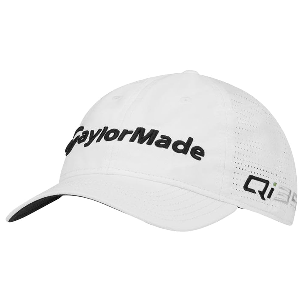 TaylorMade Golf 2025 Tour Litetech Hat White - One Size - White/White