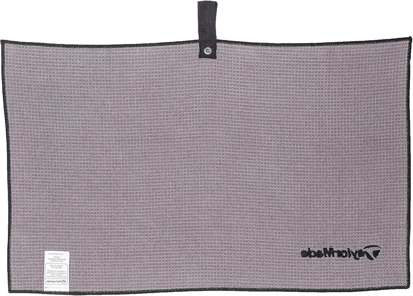 TaylorMade Golf MICROFIBER CART TOWEL (GRAY), 15" X 24" - TaylorMade