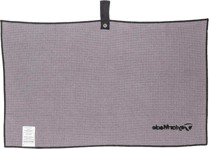 TaylorMade Golf MICROFIBER CART TOWEL (GRAY), 15" X 24" - TaylorMade