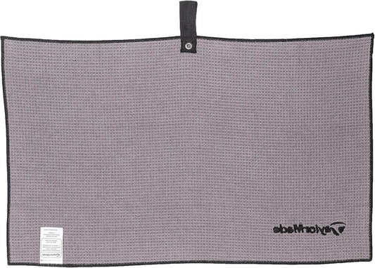 TaylorMade Golf MICROFIBER CART TOWEL (GRAY), 15" X 24" - TaylorMade