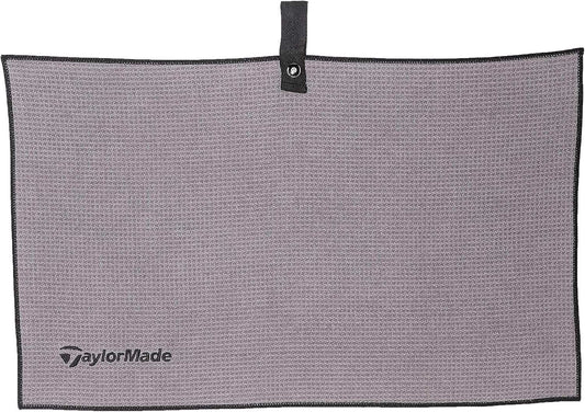 TaylorMade Golf MICROFIBER CART TOWEL (GRAY), 15" X 24" - TaylorMade