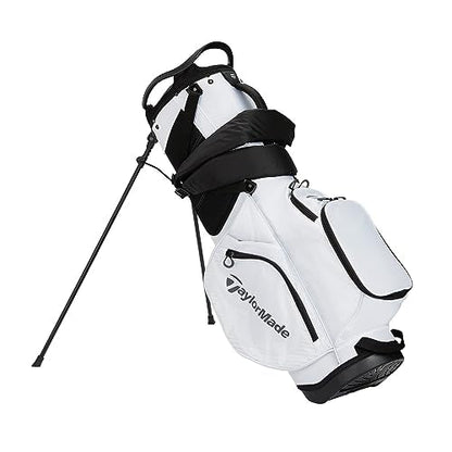 TaylorMade Golf PRO Stand Bag - White - Golf Pro Stand Bag