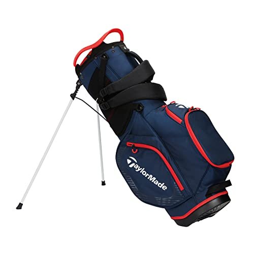 TaylorMade Golf PRO Stand Bag - White - Golf Pro Stand Bag