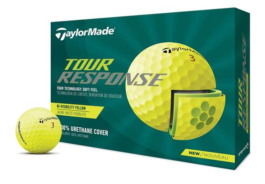 TaylorMade Golf Tour Response Stripe - Yellow - 2025