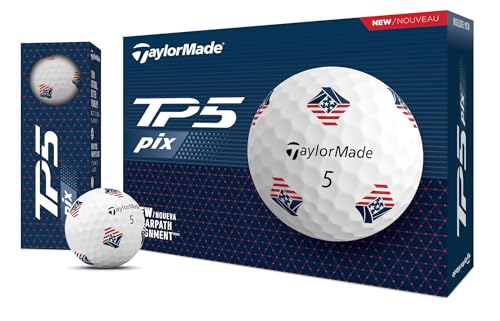 TaylorMade Golf TP5 Golf Balls - White - 4 Dozen - TP5 4 Dozen