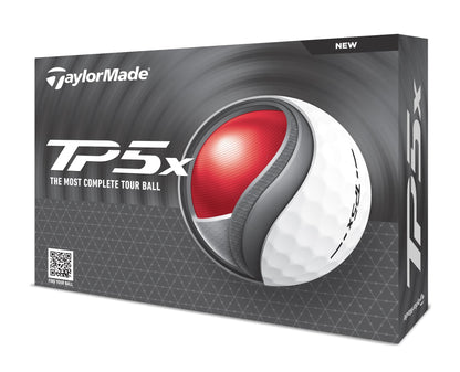 TaylorMade Golf TP5 Golf Balls - White - 4 Dozen - TP5 4 Dozen
