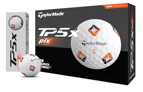 TaylorMade Golf TP5 Golf Balls - White - 4 Dozen - TP5 4 Dozen