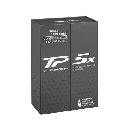 TaylorMade Golf TP5 Golf Balls - White - 4 Dozen - TP5x 4 Dozen