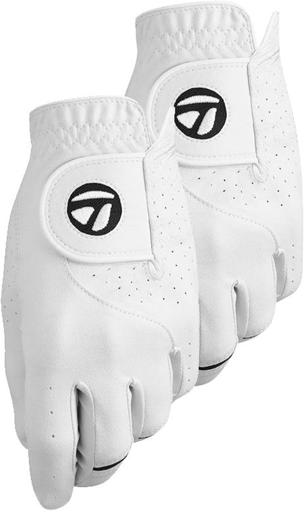 Taylormade Men'S Stratus Tech Golf Glove (Pack of 2) - White - Right