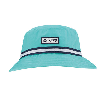 TaylorMade Men's Vintage Twill Bucket Hat - Large - X - Large - Aqua