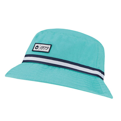 TaylorMade Men's Vintage Twill Bucket Hat - Large - X - Large - Aqua
