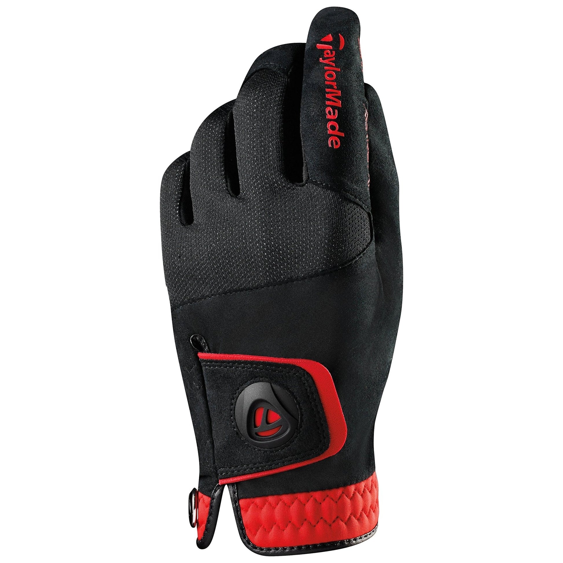 TaylorMade Rain Control Golf Gloves (Pair) - X - Large - Black/Gray
