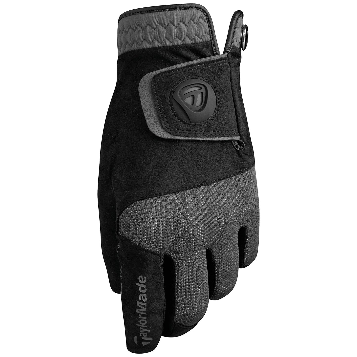 TaylorMade Rain Control Golf Gloves (Pair) - X - Large - Black/Gray