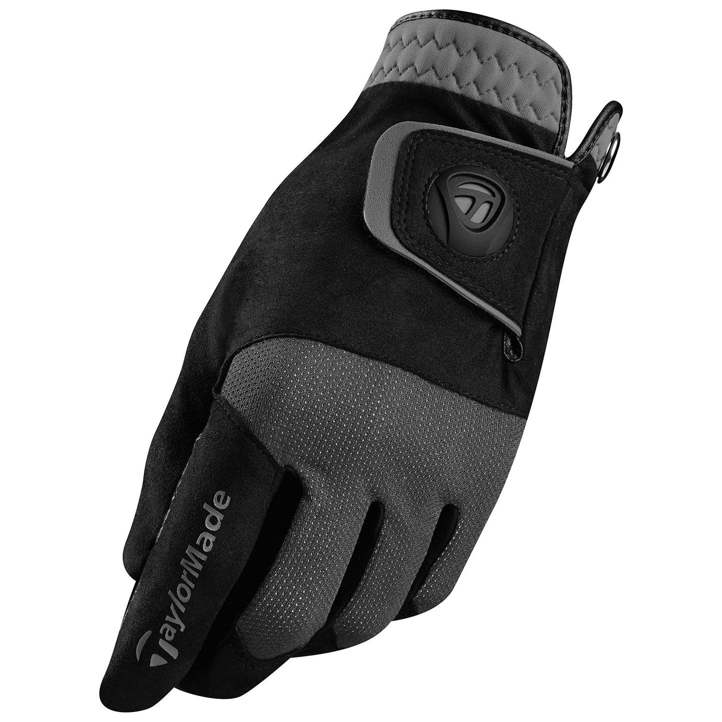 TaylorMade Rain Control Golf Gloves (Pair) - X - Large - Black/Gray