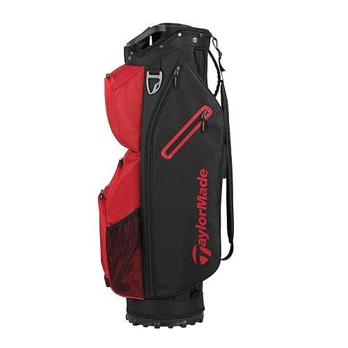 TaylorMade TaylorMade Golf 2023 Classic Cart Golf Bag - Black/Red - 