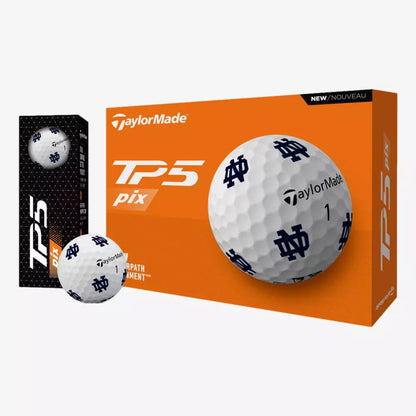 TaylorMade TP5 Notre Dame Golf Balls - 