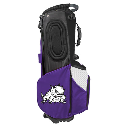TCU Back Nine Stand Bag NCAA |Team Effort - Team Effort