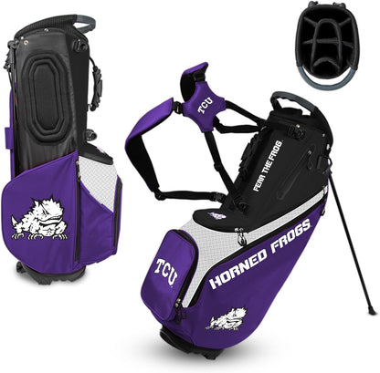 TCU Back Nine Stand Bag NCAA |Team Effort - Team Effort