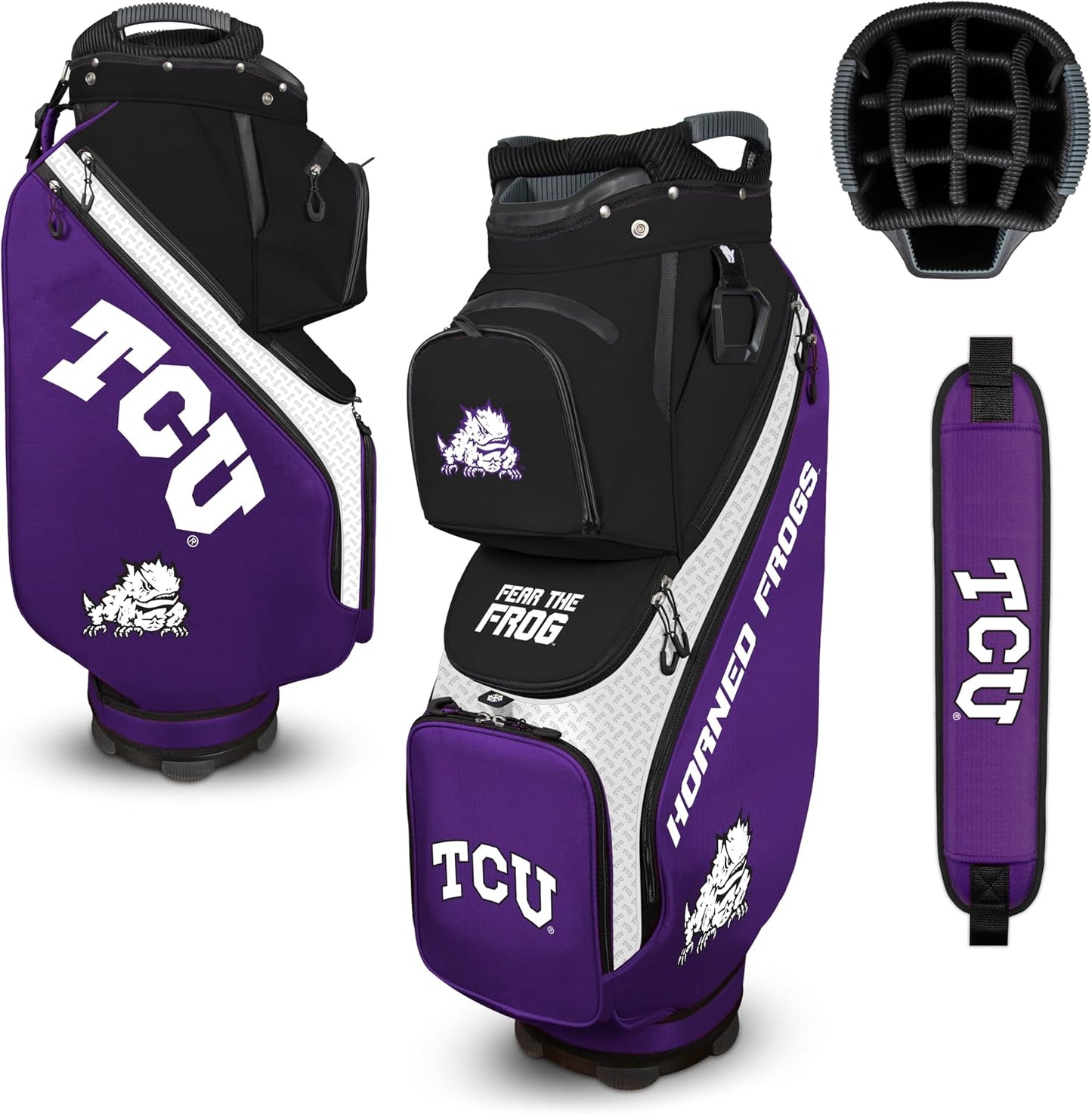 TCU Clubhouse Cooler Cart Bag NCAA |Team Effort - Team Effort