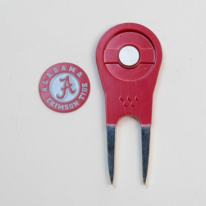 Team Golf Alabama Divot Tools - Custom Shaped - 