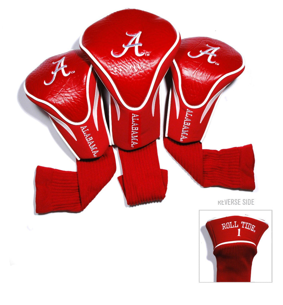 Team Golf Alabama DR/FW Headcovers - 3 Pack Contour - Embroidered