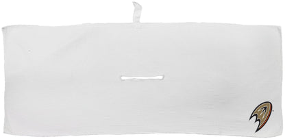 Team Golf ANA Ducks Golf Towels - Microfiber 16X40 White - 