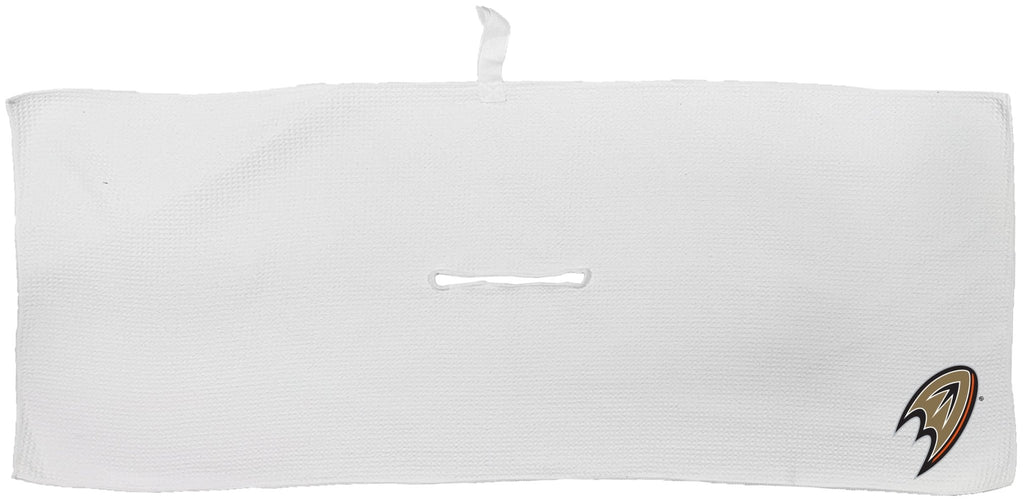 Team Golf ANA Ducks Golf Towels - Microfiber 16X40 White - 